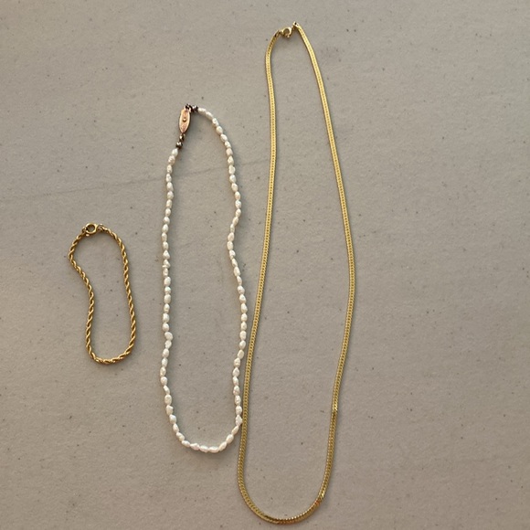 Jewelry,  Set of 3 necklace's and bracelet - Picture 1 of 7